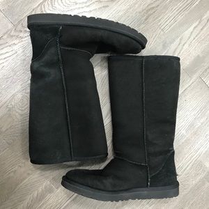 UGG CLASSIC TALL II BOOT (Black) SHOES ONLY NO BOX